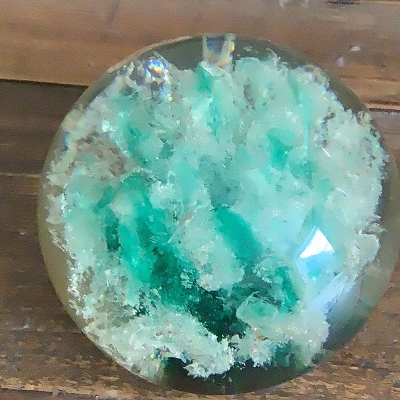 Daisyglas Vintage Dusty Moonstones Paperweight - Picture 4 of 6